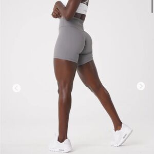 NVGTN Grey Signature 2.0 Shorts Size Small